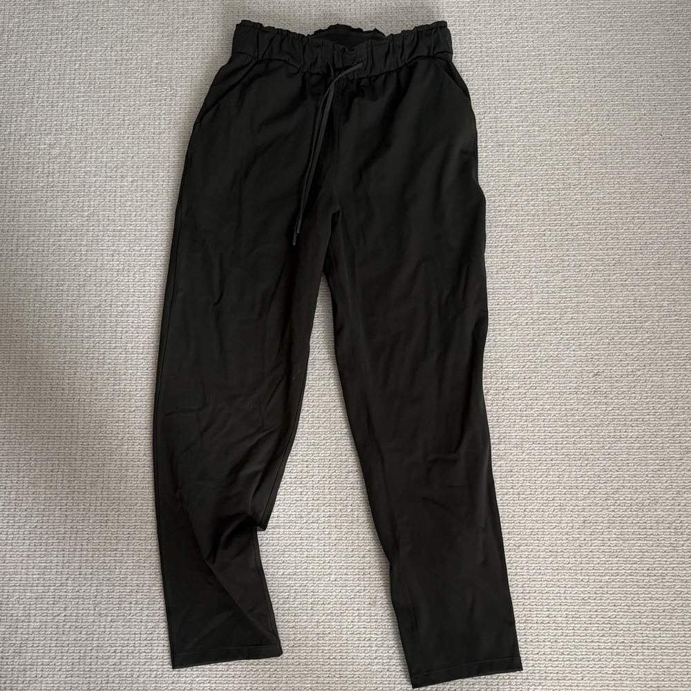lululemon athletica olive joggers